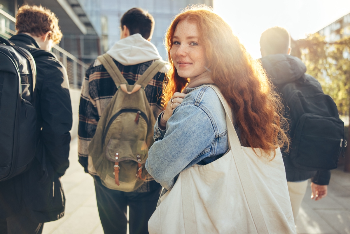 Bilde av studenter