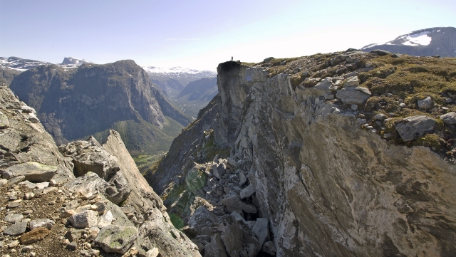 Fjellparti fra Børa i Møre og Romsdal