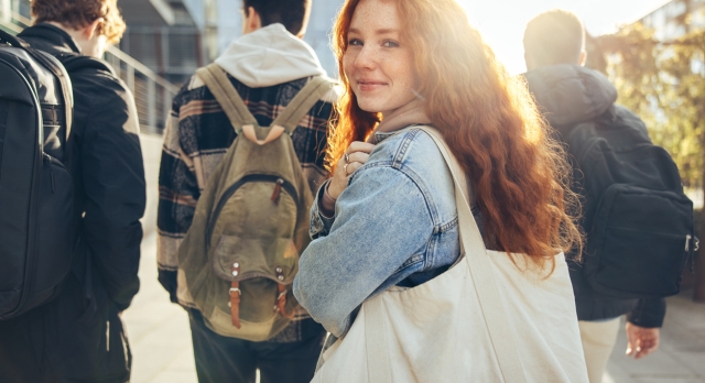 Bilde av studenter